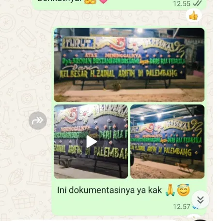 Pengiriman Papan Bunga Duka Karang Timur