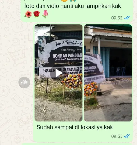 Pengiriman Karangan Bunga Karang Timur