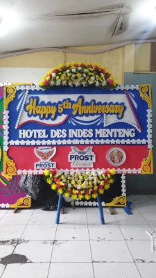 Papan Bunga di Karang Timur